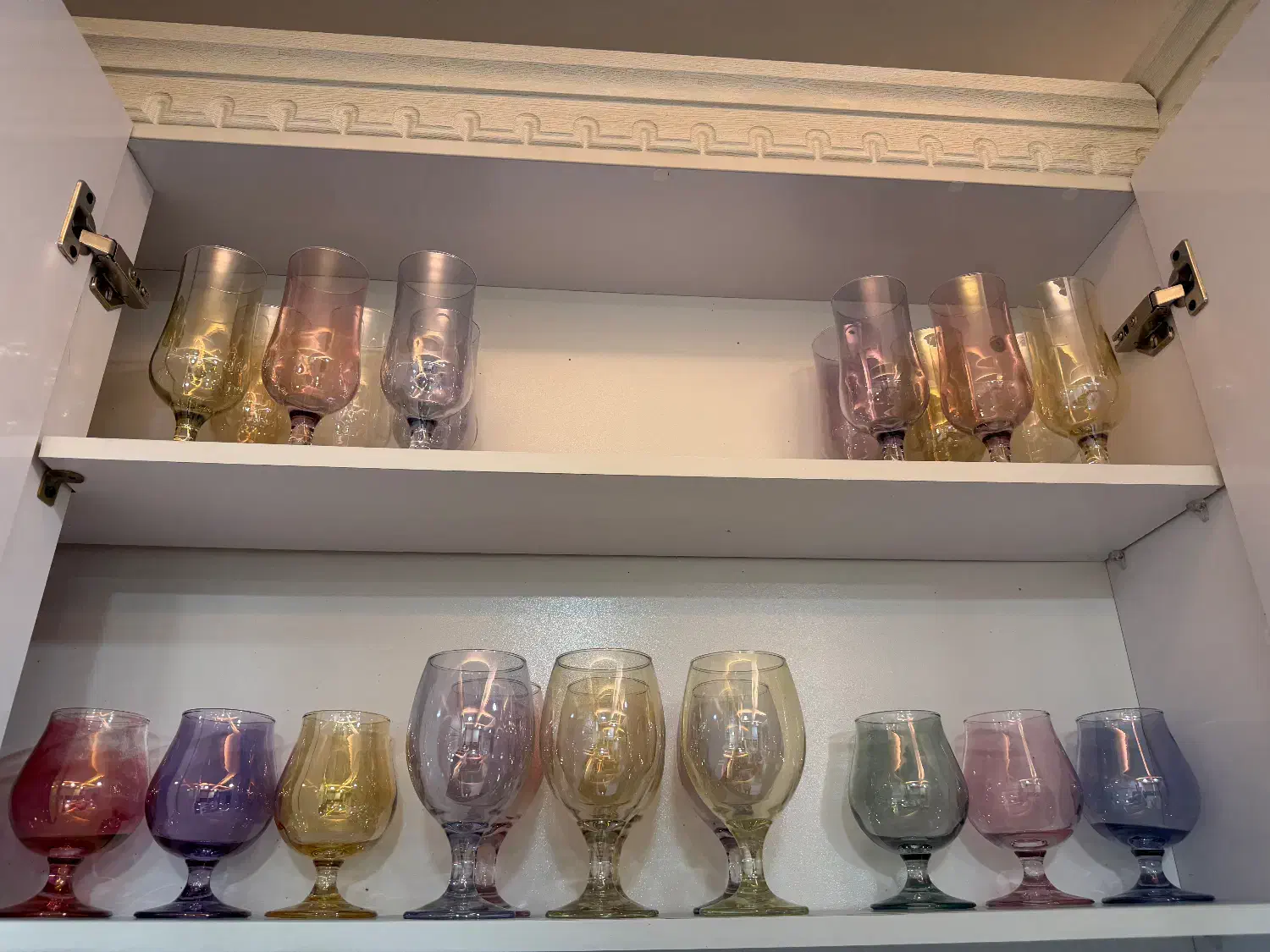 جام و گیلاس های رنگی|ظروف سرو و پذیرایی|ورامین, خیر آباد|دیوار