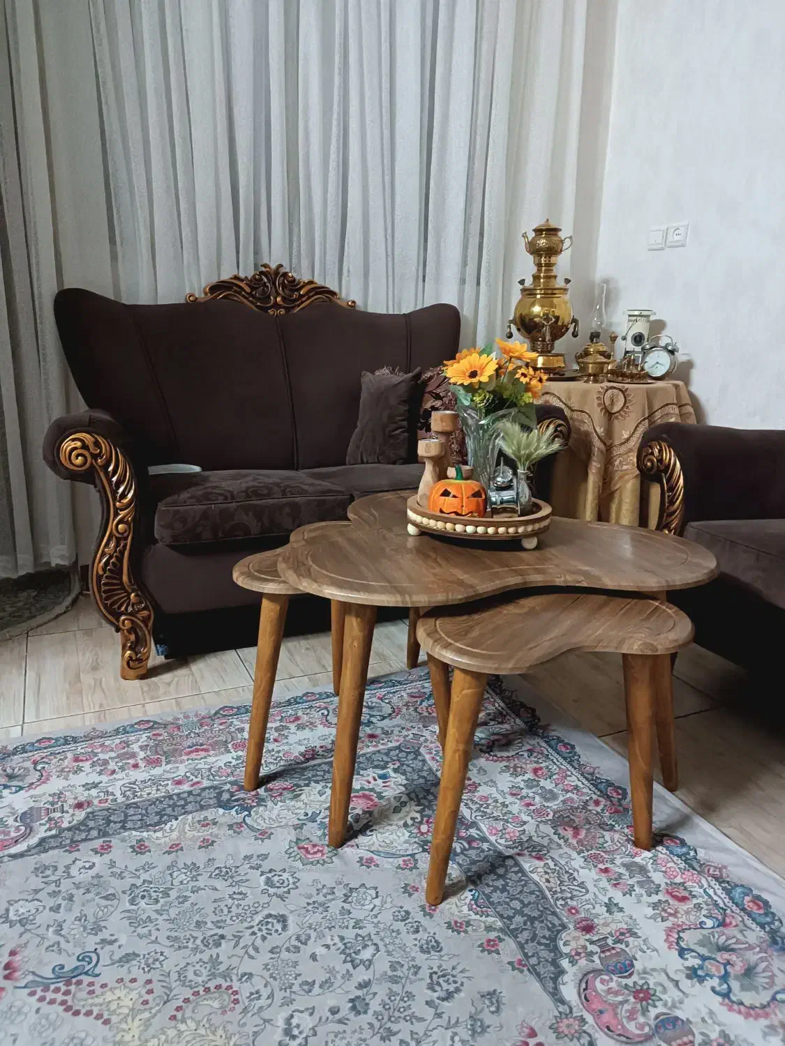 میز وسط همراه 3عسلی|مبلمان خانگی و میز عسلی|ری, شهادت|دیوار