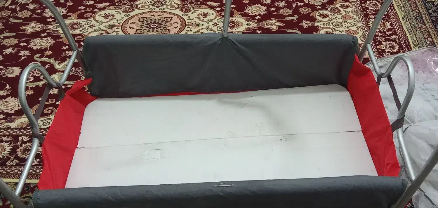 تخت و گهواره نونو با پشه بند|اسباب و اثاث بچه|تربت‌حیدریه, چهارراه خواف|دیوار