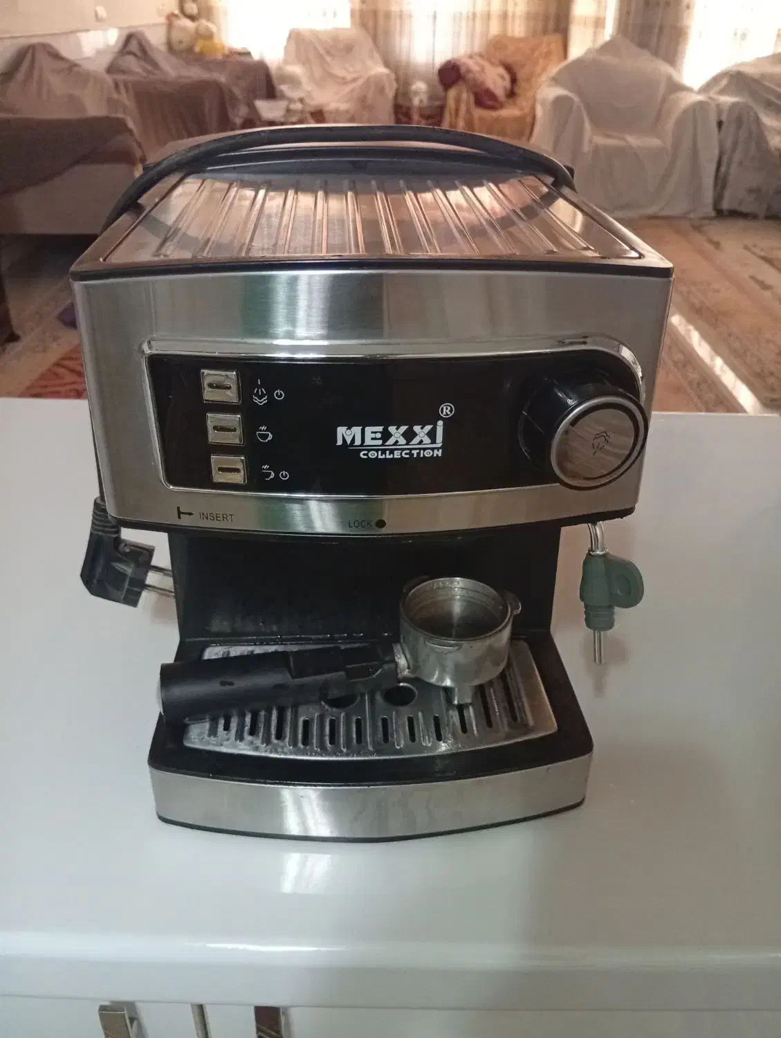 دستگاه قهوه ساز خانگی مارک mexxi|سماور، چایساز، قهوهساز|کاشان, گبرها|دیوار