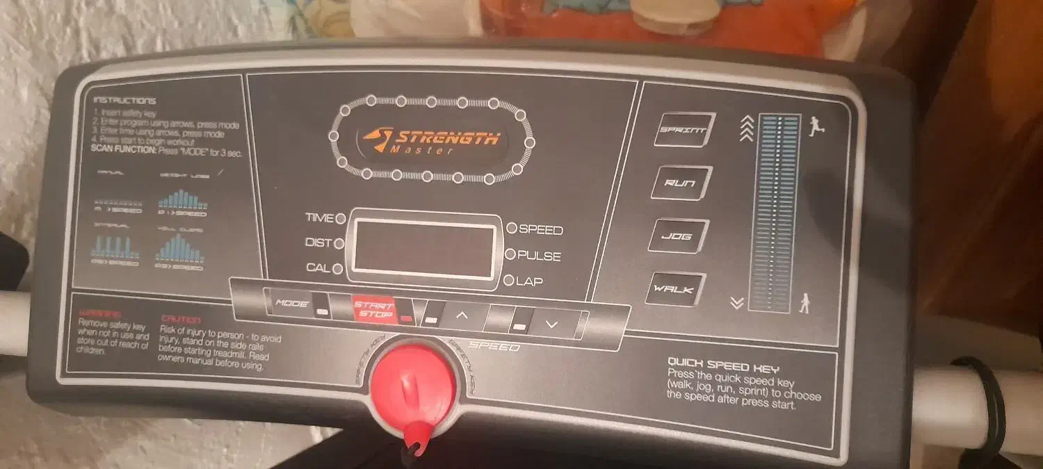 تردمیل استرانگ مستر اصل در حد نو|تجهیزات ورزشی|تهران, امانیه|دیوار