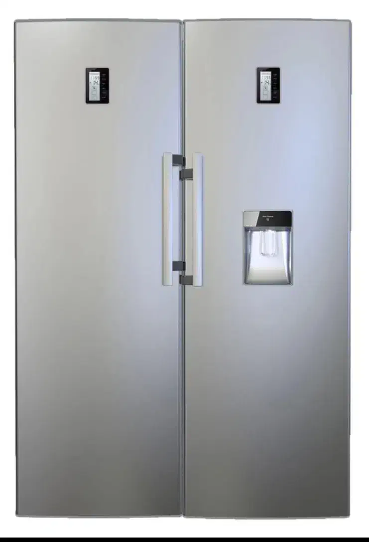 یخچال فریزر اسنوا دو قلو  و تلویزیون ۶۵ اینچ اسنوا|یخچال و فریزر|محمدیه-قزوین, |دیوار