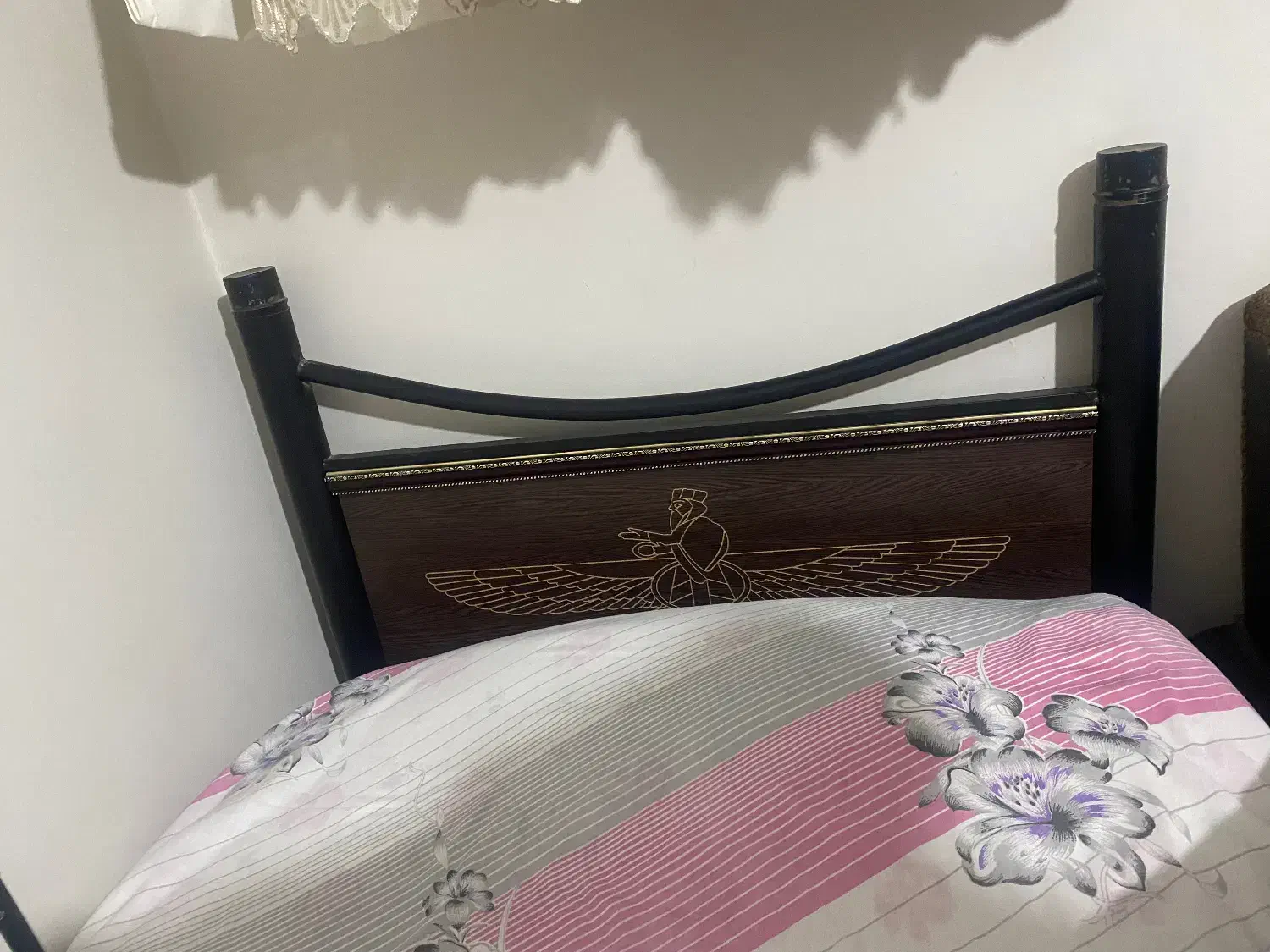 تخت فرفوژه با طرح چوب|تخت و سرویس خواب|اصفهان, جلالیه|دیوار