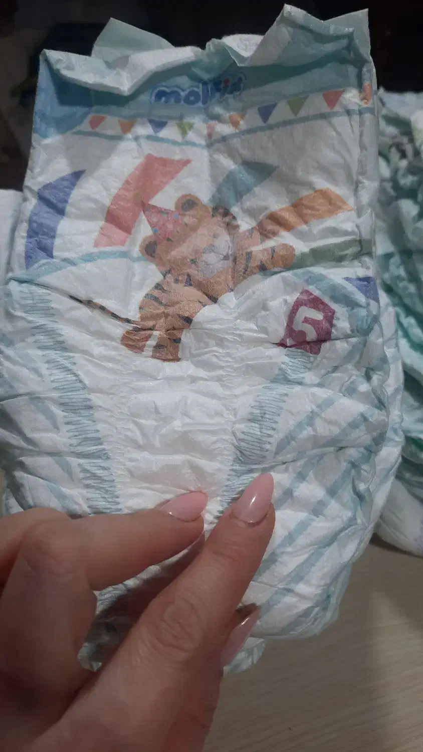 پوشک بچه سایز ۵ از برند مولفیکس ۲۰ عدد|اسباب و اثاث بچه|رشت, جهاد|دیوار