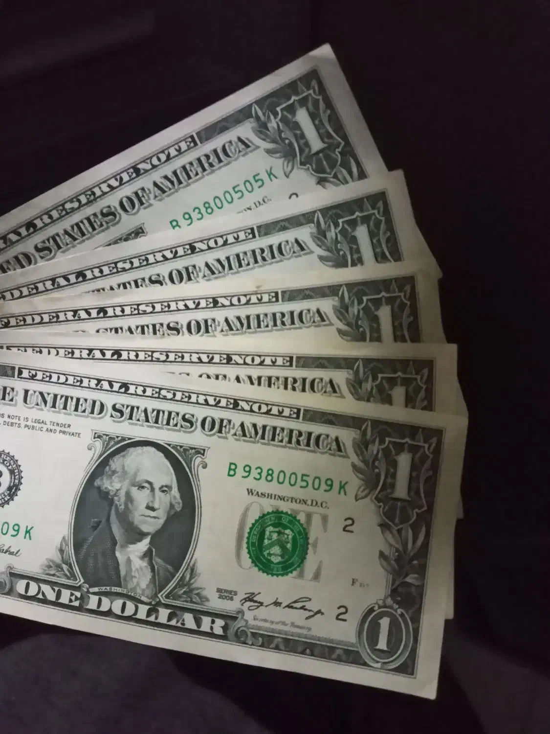 ۱ دلاری آمریکا سریال|کلکسیون سکه، تمبر، اسکناس|تهران, افسریه شمالی|دیوار