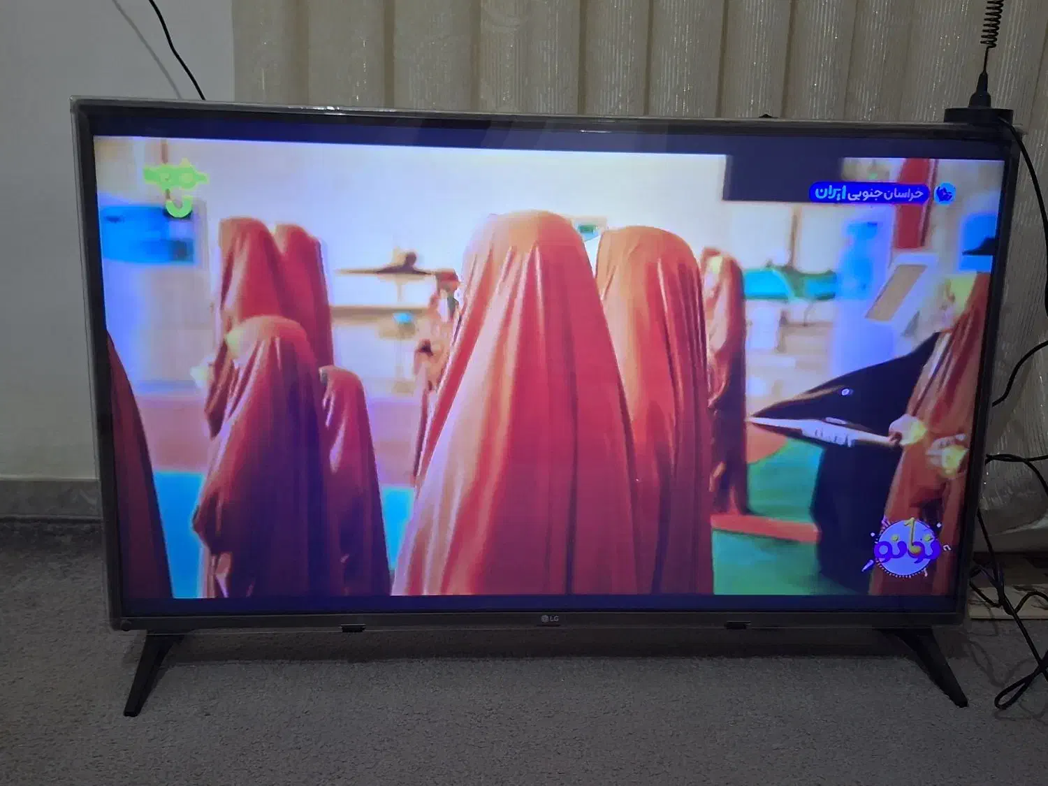 تلویزیون ال جی هوشمند ۴۳ اینچ نو نو به همراه محافظ|تلویزیون و پروژکتور|دهلران, |دیوار