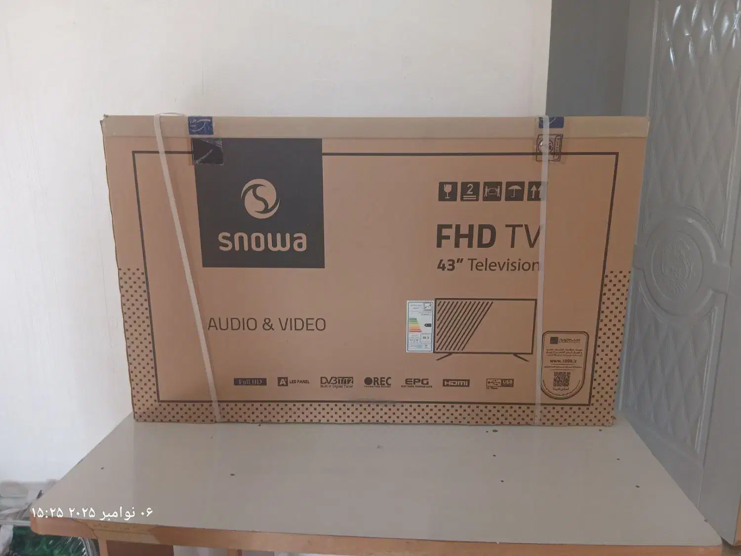 تلویزیون ۴۳ اینچ اسنوا|تلویزیون و پروژکتور|کوهدشت, |دیوار