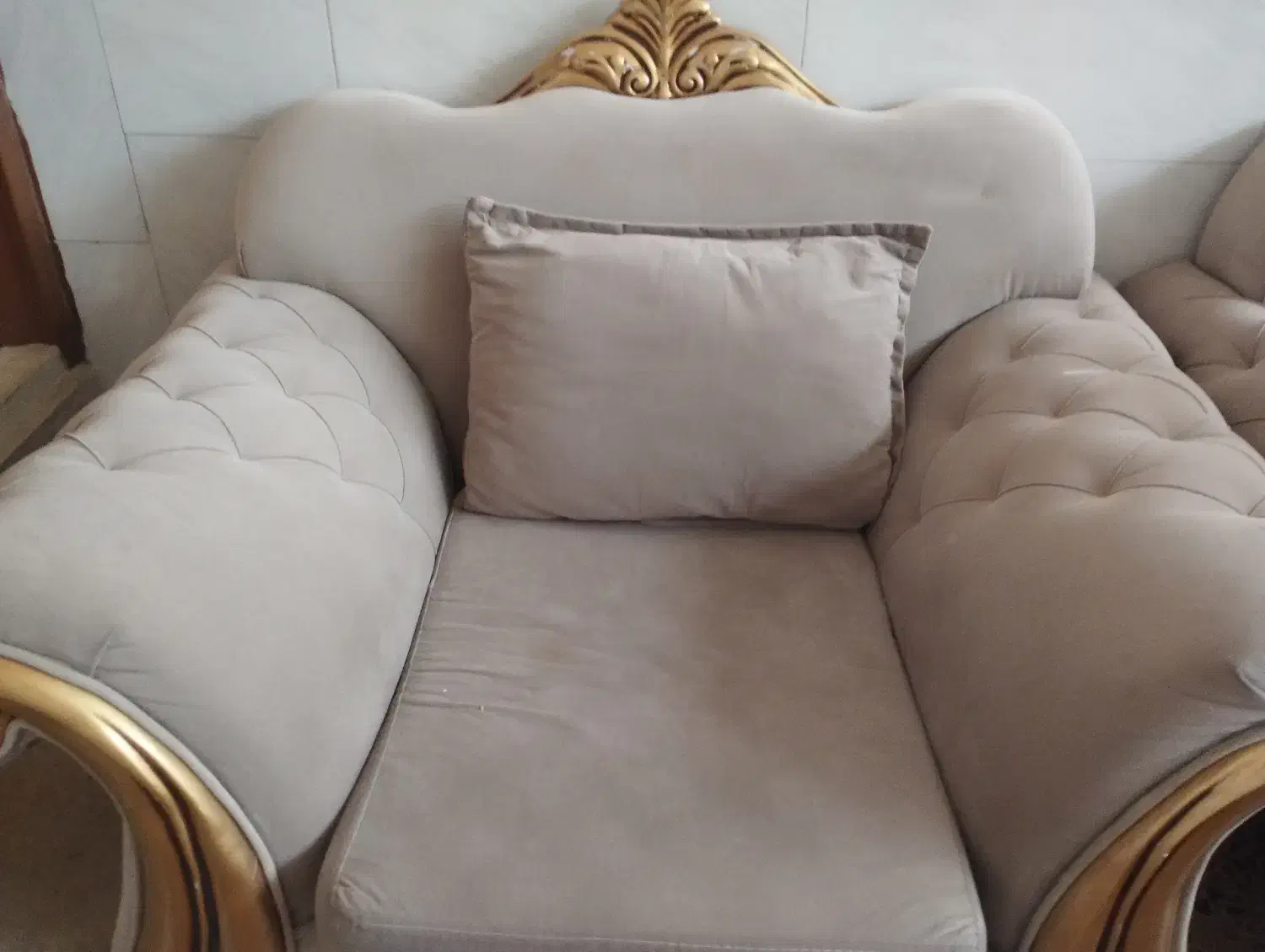 مبل راحتی هفت نفره|مبلمان خانگی و میز عسلی|خمینی‌شهر, |دیوار