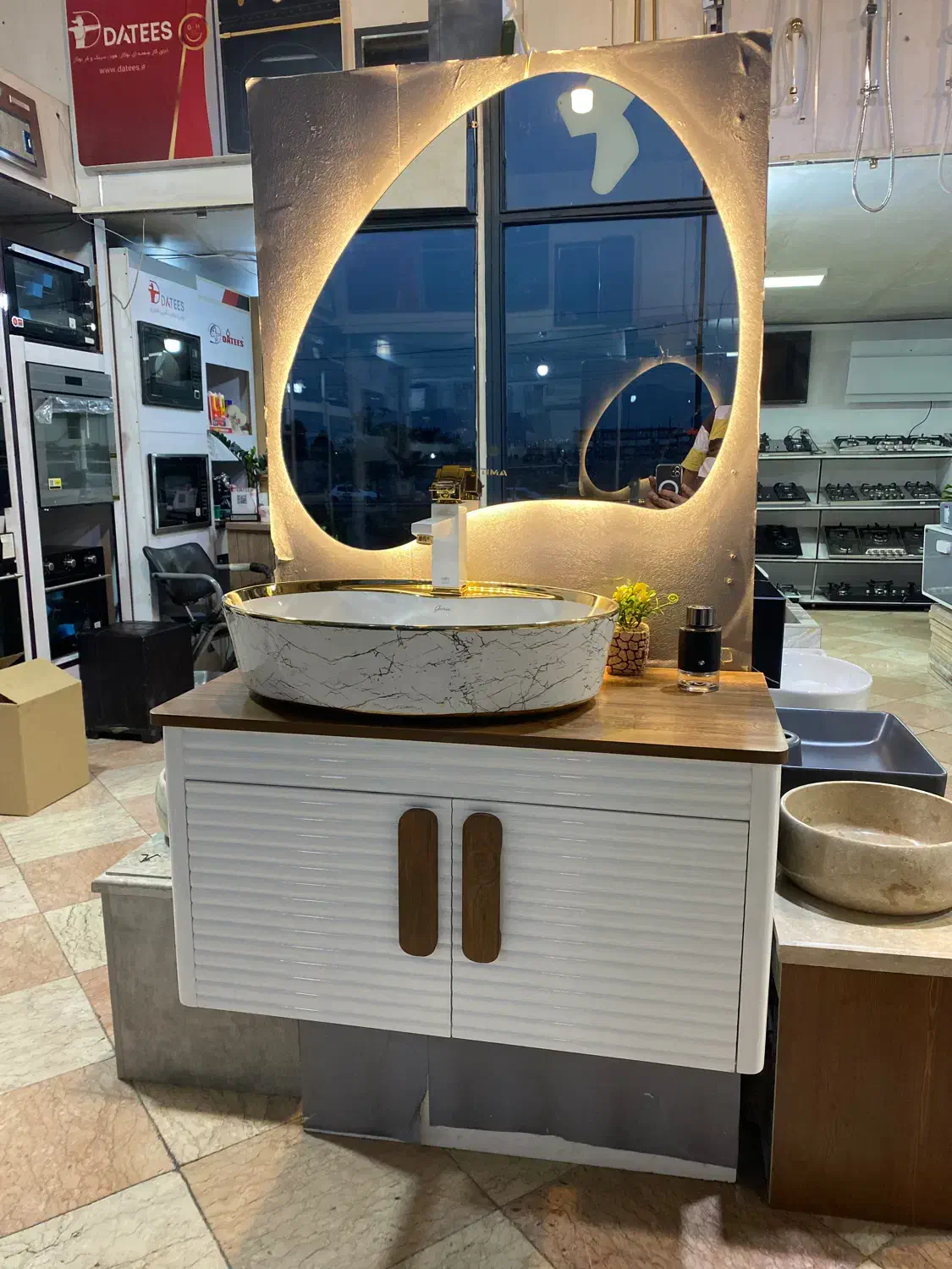 روشویی کابینتی مدل بامبو کرو سایز ۸۰/۴۰|لوازم سرویس بهداشتی|تهران, تهرانسر شمالی|دیوار