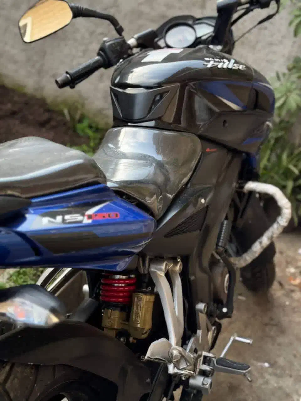 سلام موتور ns150 سالم فنی به شرط|موتورسیکلت|فومن, |دیوار