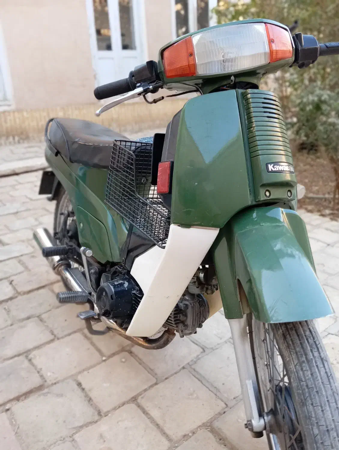 موتور axm 100 کاوازاکی بی کلاچ|موتورسیکلت|یزد, |دیوار