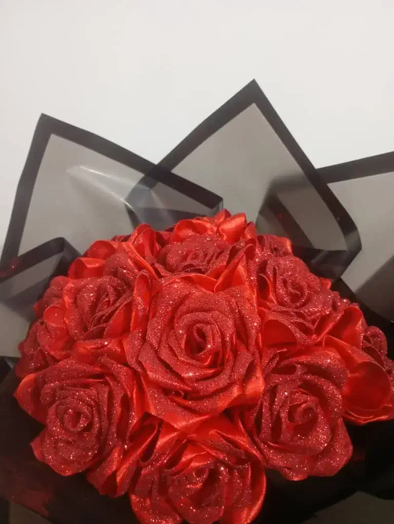 گل روبانی روز مادر|گل مصنوعی|شیراز, شیخ علی چوپان|دیوار