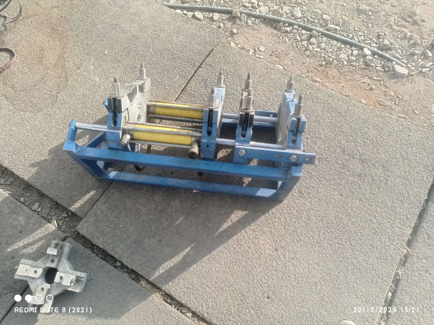 دستگاه جوش پلی اتیلن  چهار فک گیربکس با رنده|ابزارآلات|قدس, شهر‌قدس|دیوار