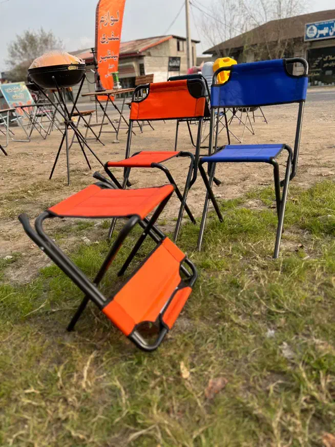 صندلی مسافرتی کم حجم با تحمل وزن بالا|کوهنوردی و کمپینگ|کوچصفهان, |دیوار