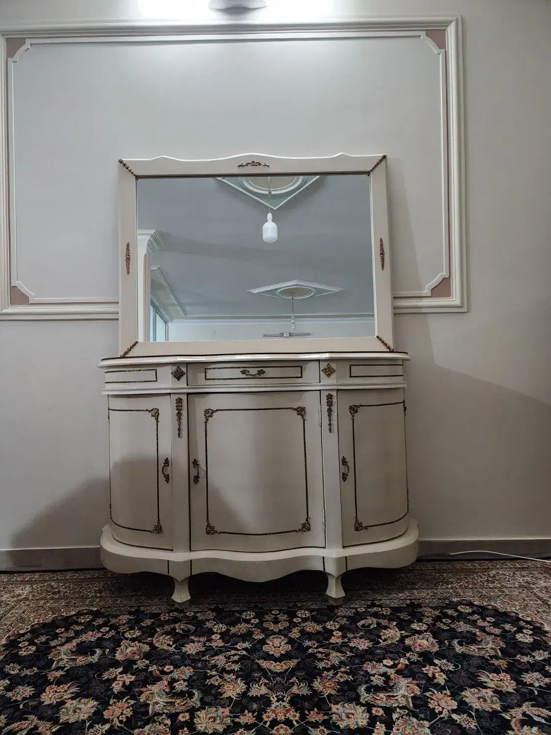 کنسول و آینه|بوفه، ویترین، کنسول|تهران, والفجر (افسریه)|دیوار