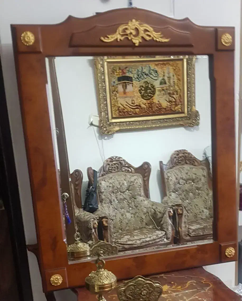 آینه تمام چوب|آینه|تبریز, |دیوار