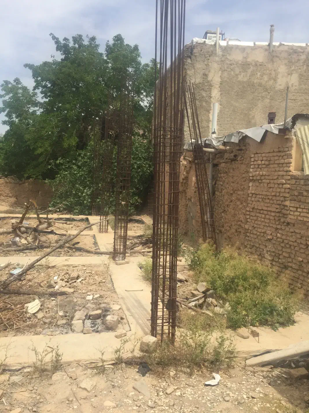 زمین پشت تالار آیینه ۱۵۰متر و شهرک گلها ۲۵۰متر|فروش زمین و ملک کلنگی|شاهرود, |دیوار