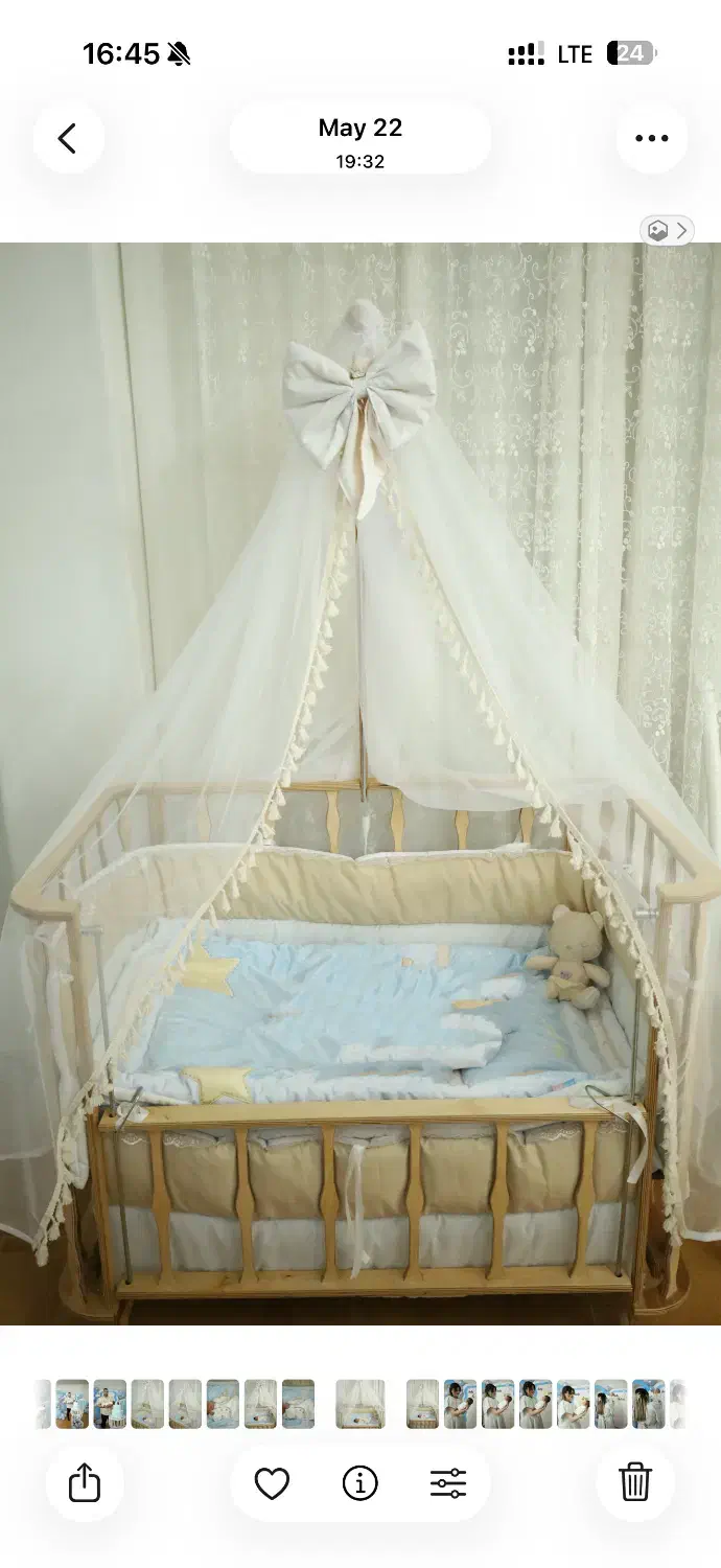 گهواره|تخت و صندلی بچه|تالش, هشتپر|دیوار