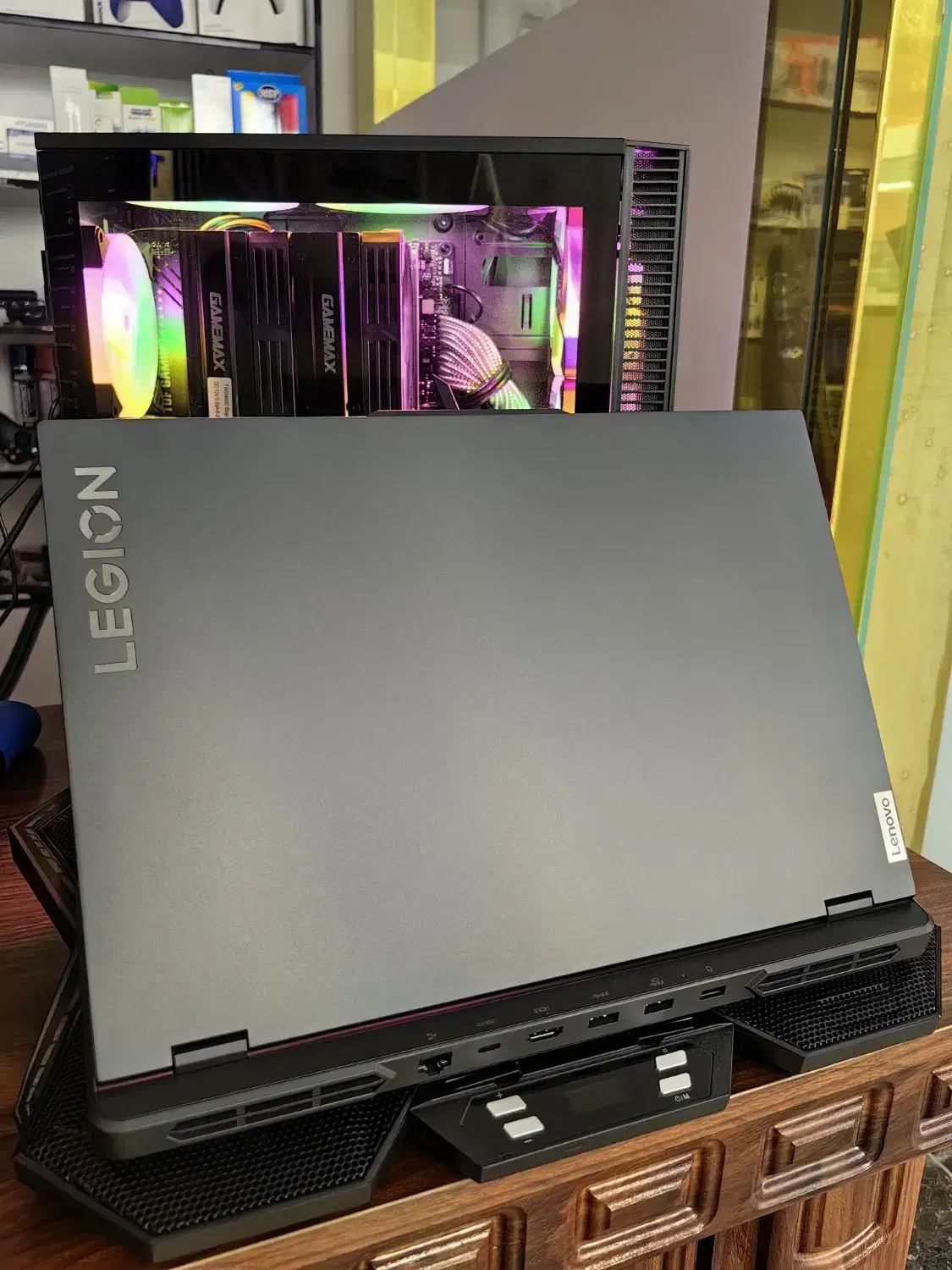 لپ تاپ گیمینگ lenovo گرافیک 4070 آکبند ( فروشگاه)|رایانه همراه|اراک, |دیوار