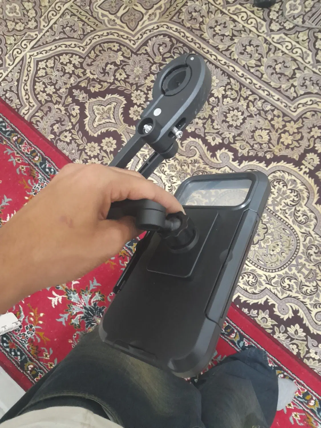 هولدر موبایل برای دوچرخه و موتور|لوازم جانبی موبایل و تبلت|قم, نیروگاه|دیوار