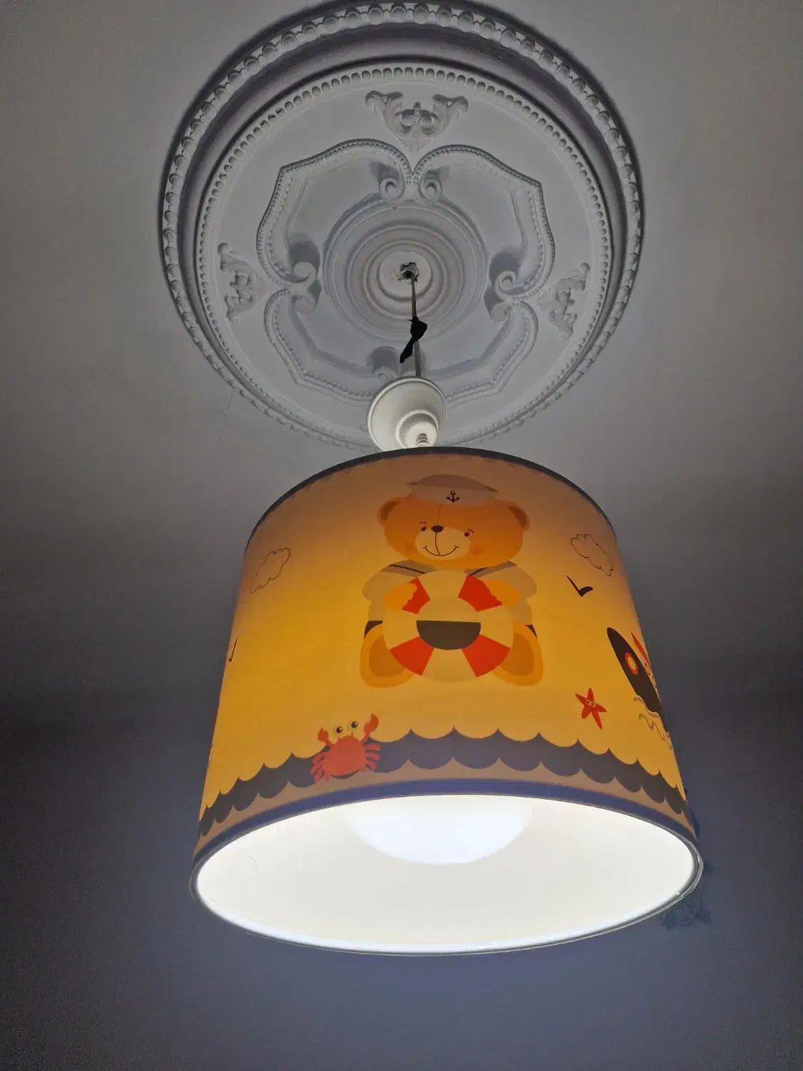 ست لوستر ساعت اباژور خرس ملوان|اسباب و اثاث بچه|نسیمشهر, |دیوار