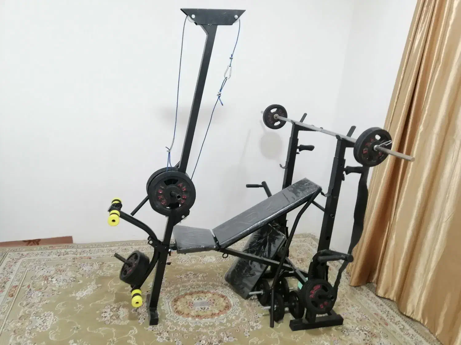 دستگاه بدنسازی خانگی چند کاره|تجهیزات ورزشی|جوانرود, |دیوار