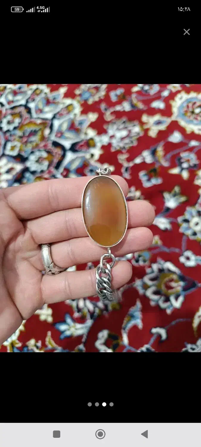 دستبند نونو باسنگ اصلی|جواهرات|ایلام, |دیوار