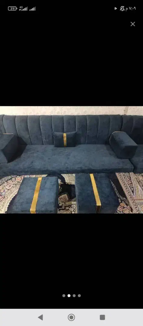 مبل زمینی|مبلمان خانگی و میز عسلی|اهواز, کمپلو جنوبی|دیوار