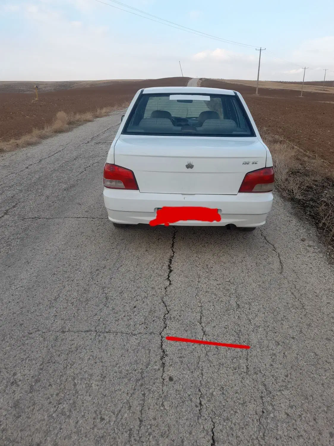 پراید۱۳۲دولکه رنگ|خودرو سواری و وانت|ایجرود, |دیوار