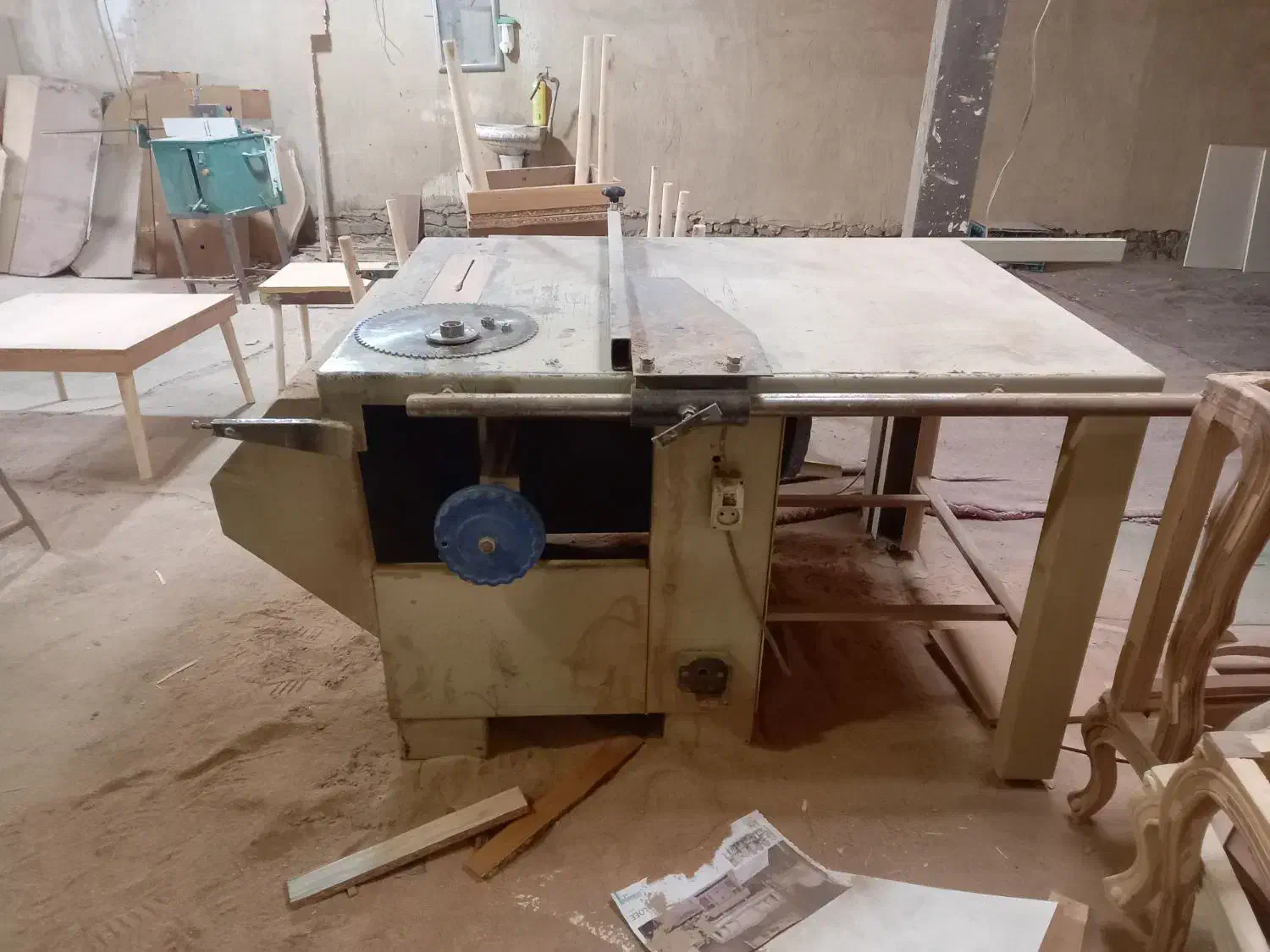 اره دورکن|ماشین‌آلات صنعتی|اراک, |دیوار