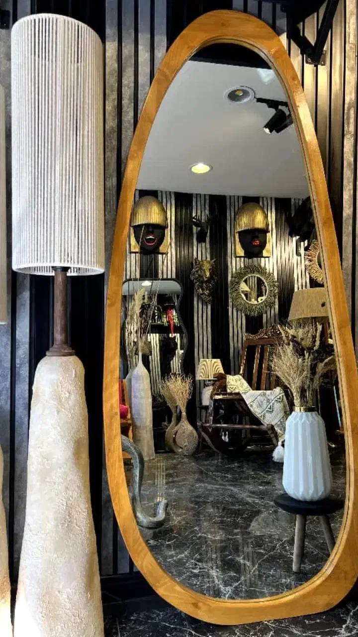 آینه چوبی|آینه|بندرعباس, |دیوار