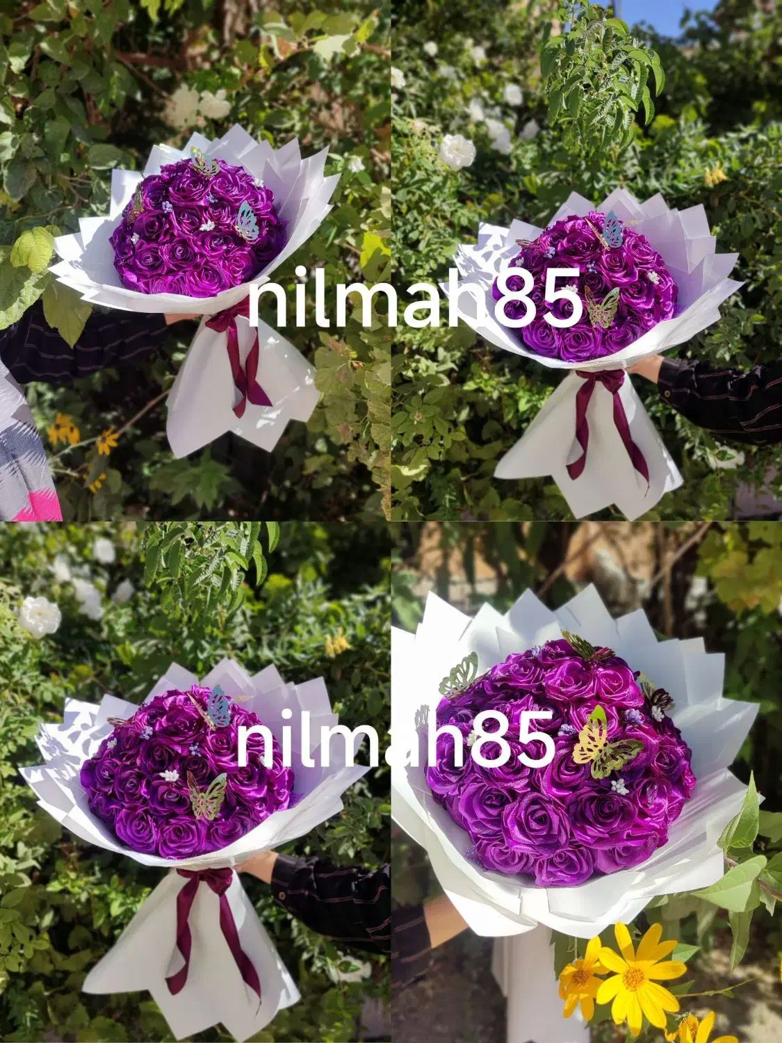 رز روبانی|گل مصنوعی|کرمانشاه, |دیوار