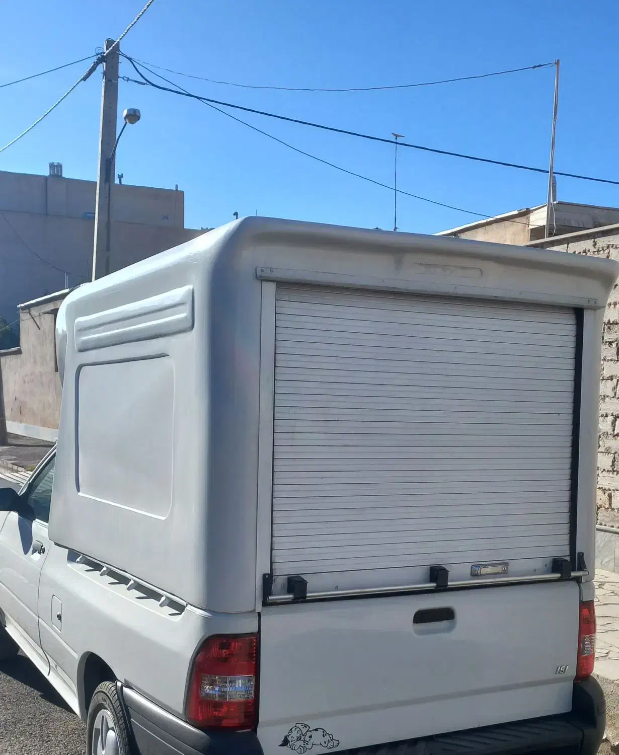 باربند مسقف فایبرگلاس پراید|قطعات یدکی و لوازم جانبی|میمه, |دیوار