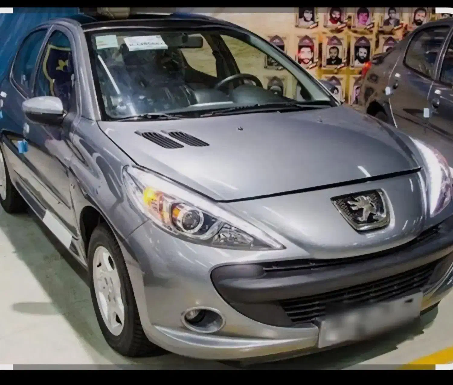 207 TU5 سقف فلزی|خودرو سواری و وانت|مسجد سلیمان, |دیوار