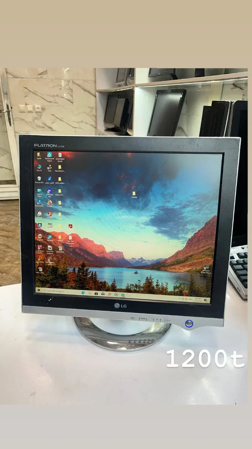 مانیتور LCD سایز ۱۹ - ۱۷|قطعات و لوازم جانبی رایانه|اردبیل, |دیوار