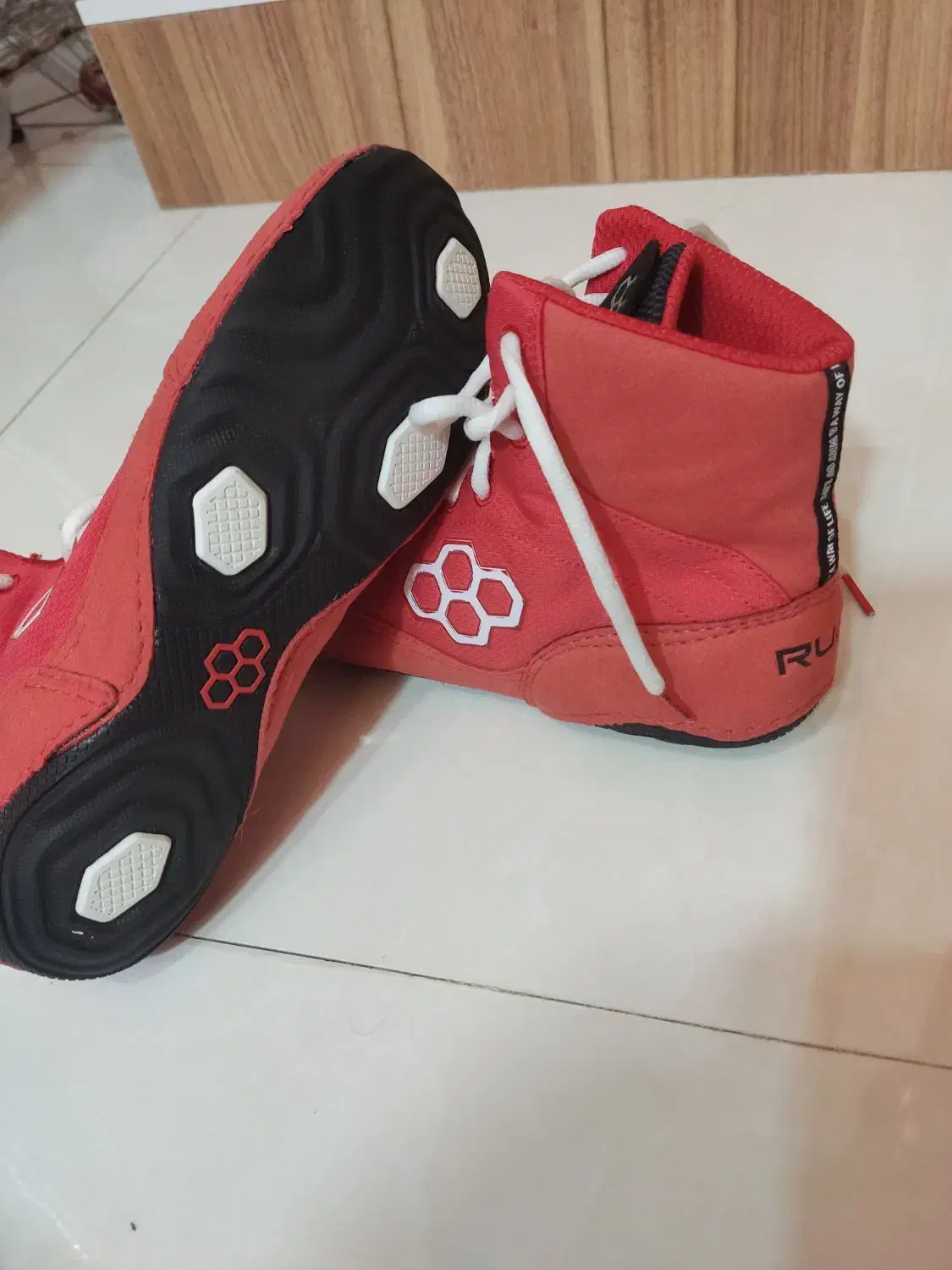 کفش کتونی کشتی 45 رودیس اصل امریکا|کیف، کفش، کمربند|پرند, فاز ۱|دیوار