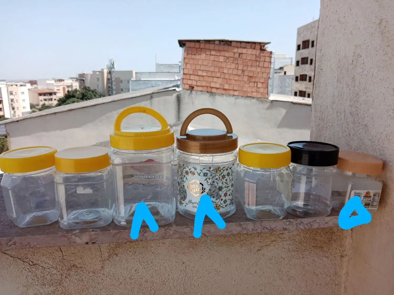 ظروف پلاستیکی وشیشه|ظروف نگهدارنده، پلاستیکی، یکبارمصرف|گرگان, |دیوار