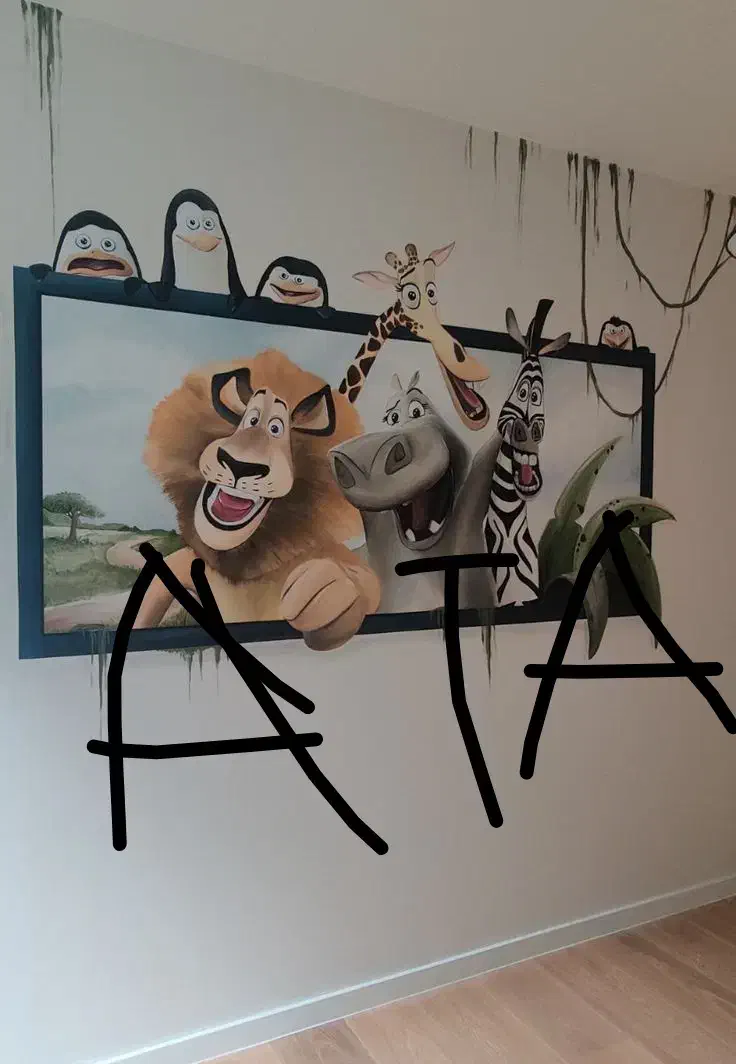 نقاشی دیواری و خط نویسی و دیزاین و ....|خدمات پیشه و مهارت|تهران, سلیمانی|دیوار