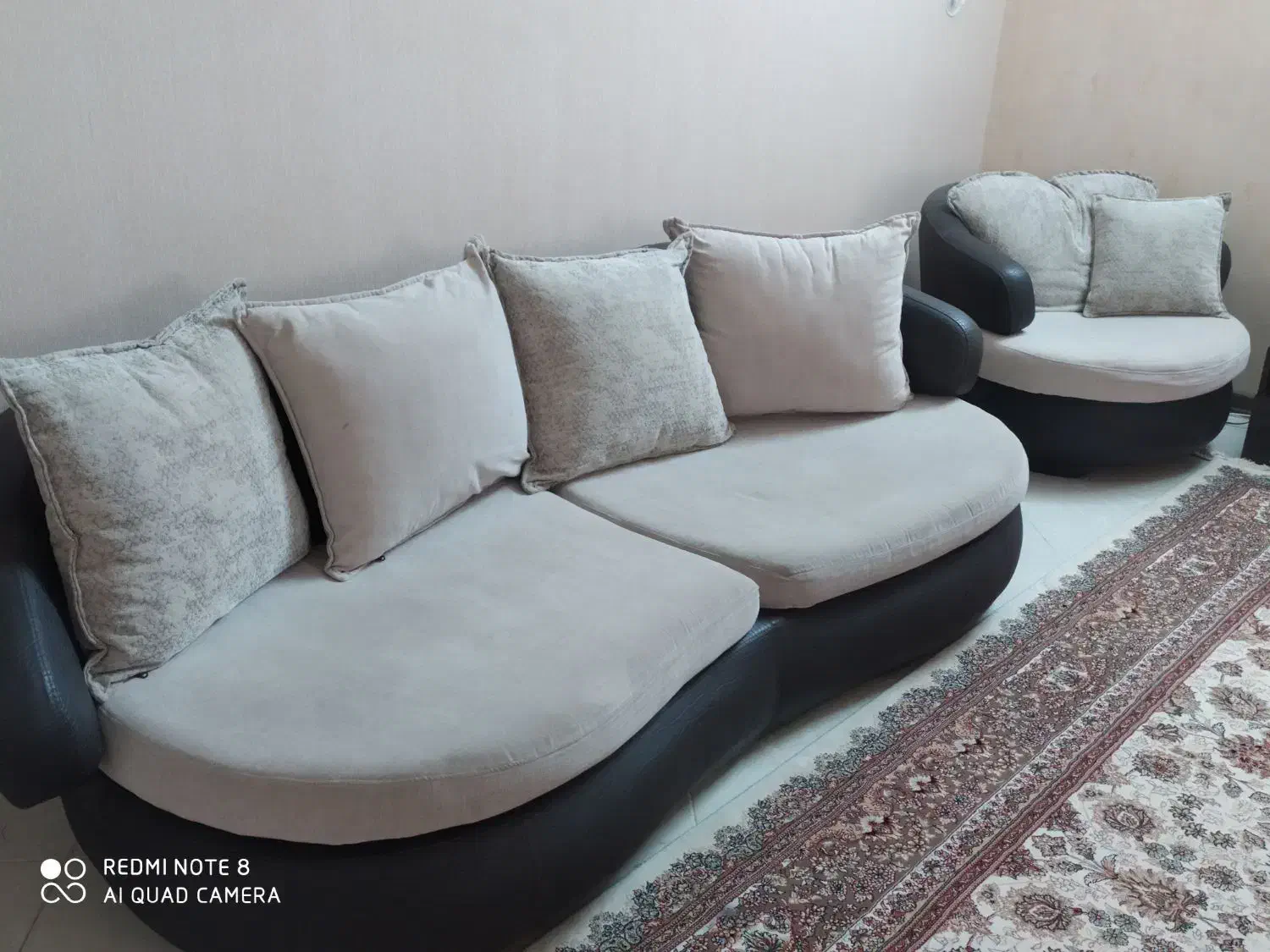 مبلمان راحتی نیم ست|مبلمان خانگی و میز عسلی|مشهد, چهارچشمه|دیوار