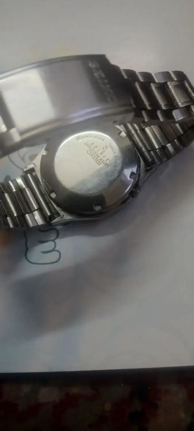 ساعت سیکو ۵ نبضی اتوماتیک ۸ ضلعی با موتور ۶۳۰۹|ساعت|لاهیجان, شهرک فرهنگیان|دیوار