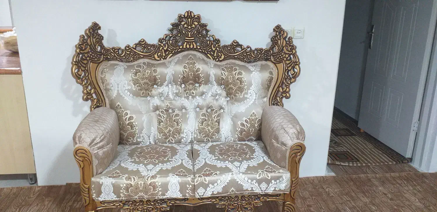 مبلمان ۷نفره نو|مبلمان خانگی و میز عسلی|کرج, گلشهر|دیوار