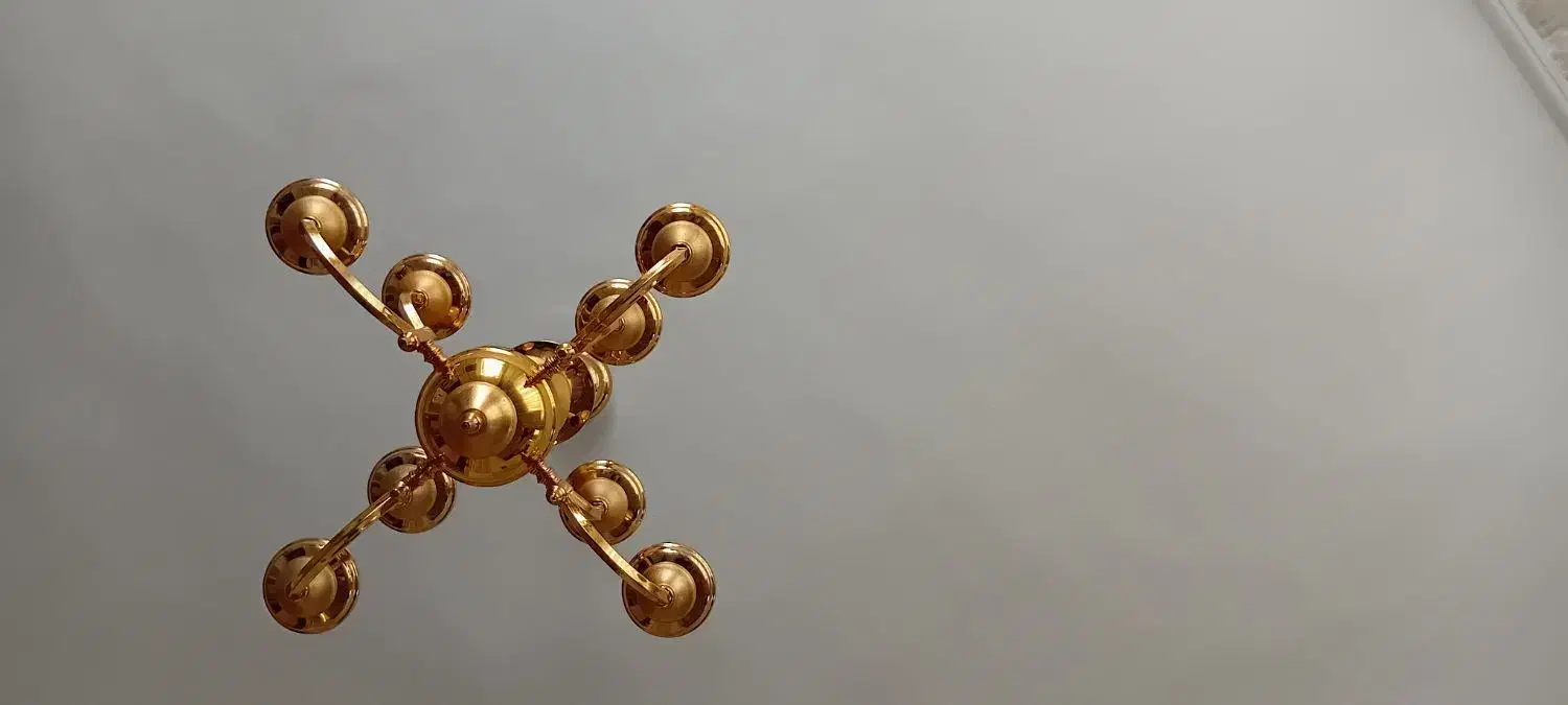 لوستر 4 شاخه 2 عدد|لوستر و چراغ آویز|تبریز, |دیوار