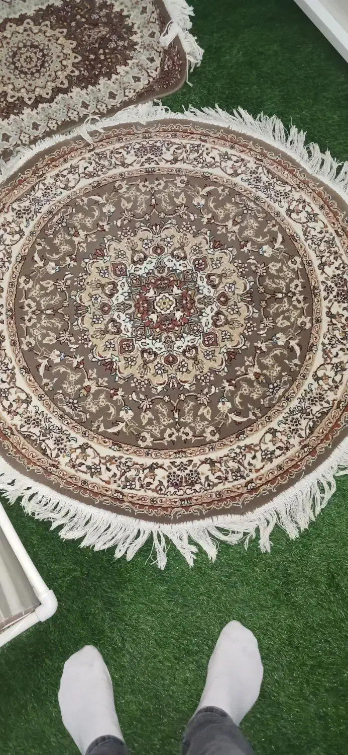 فرش گرد 1متری|فرش|فردیس, شهرک ۱۱۰|دیوار