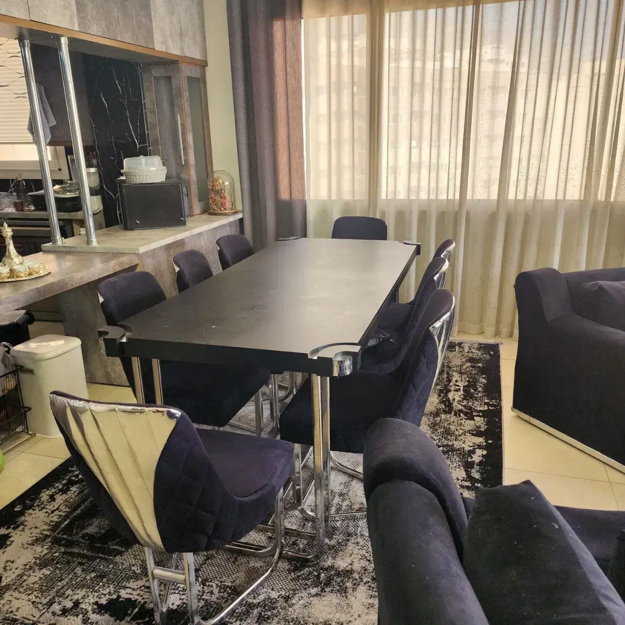 مبل میزناهارخوری سفارشی ژورنالی ترکیه|مبلمان خانگی و میز عسلی|تهران, تسلیحات|دیوار