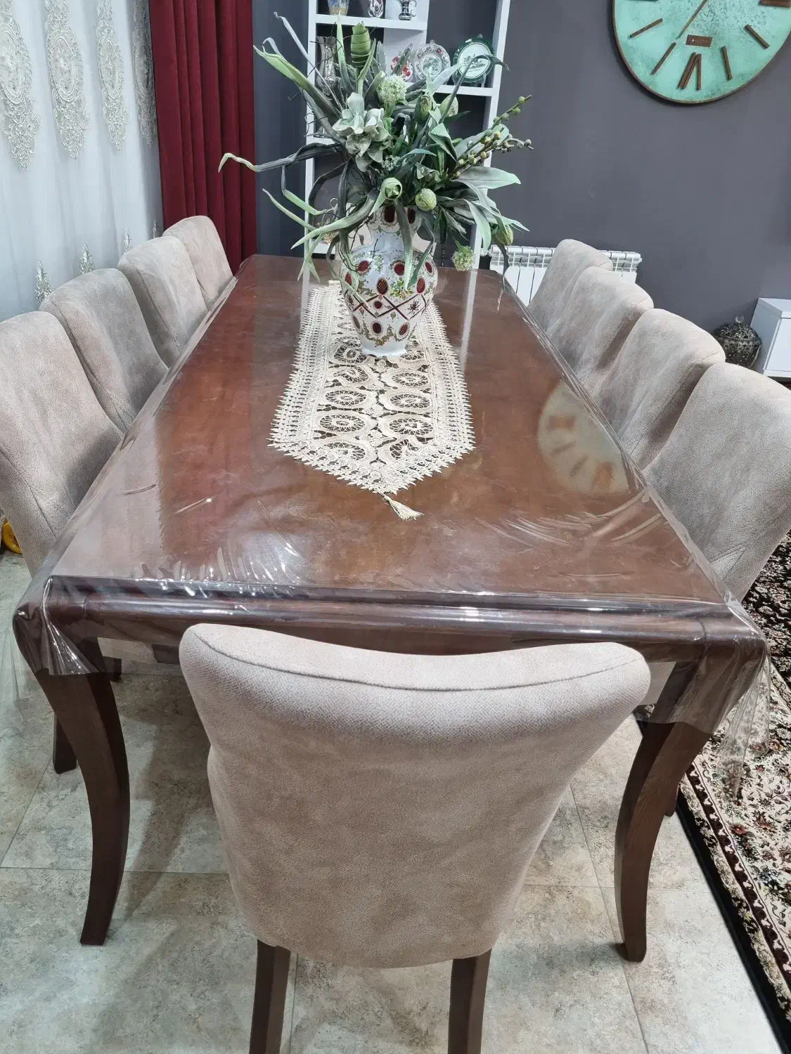 میز و صندلی غذاخوری ۱۰نفره|میز و صندلی غذاخوری|محمودآباد, |دیوار