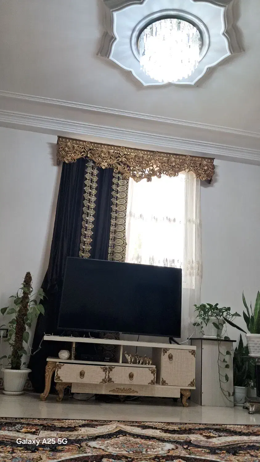 پرده پذیرایی کاملا سالم و نو|پرده، رانر، رومیزی|سنگر, |دیوار