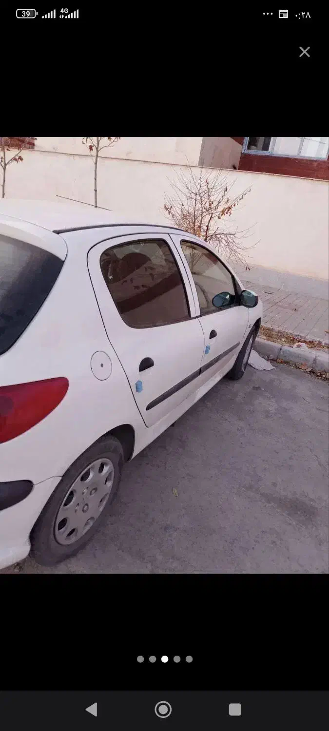 ۲۰۶مدل۹۳تیپ۵|خودرو سواری و وانت|گلبهار, شهر جدید گلبهار|دیوار