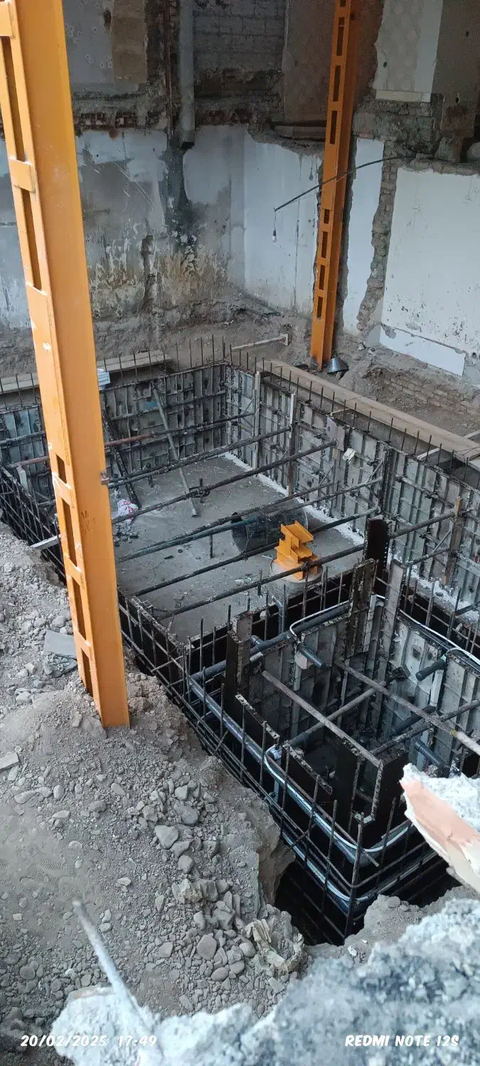 ساخت و اجرای استخر و فنداسیون واسکلت بتنی|خدمات پیشه و مهارت|کرج, کیانمهر|دیوار