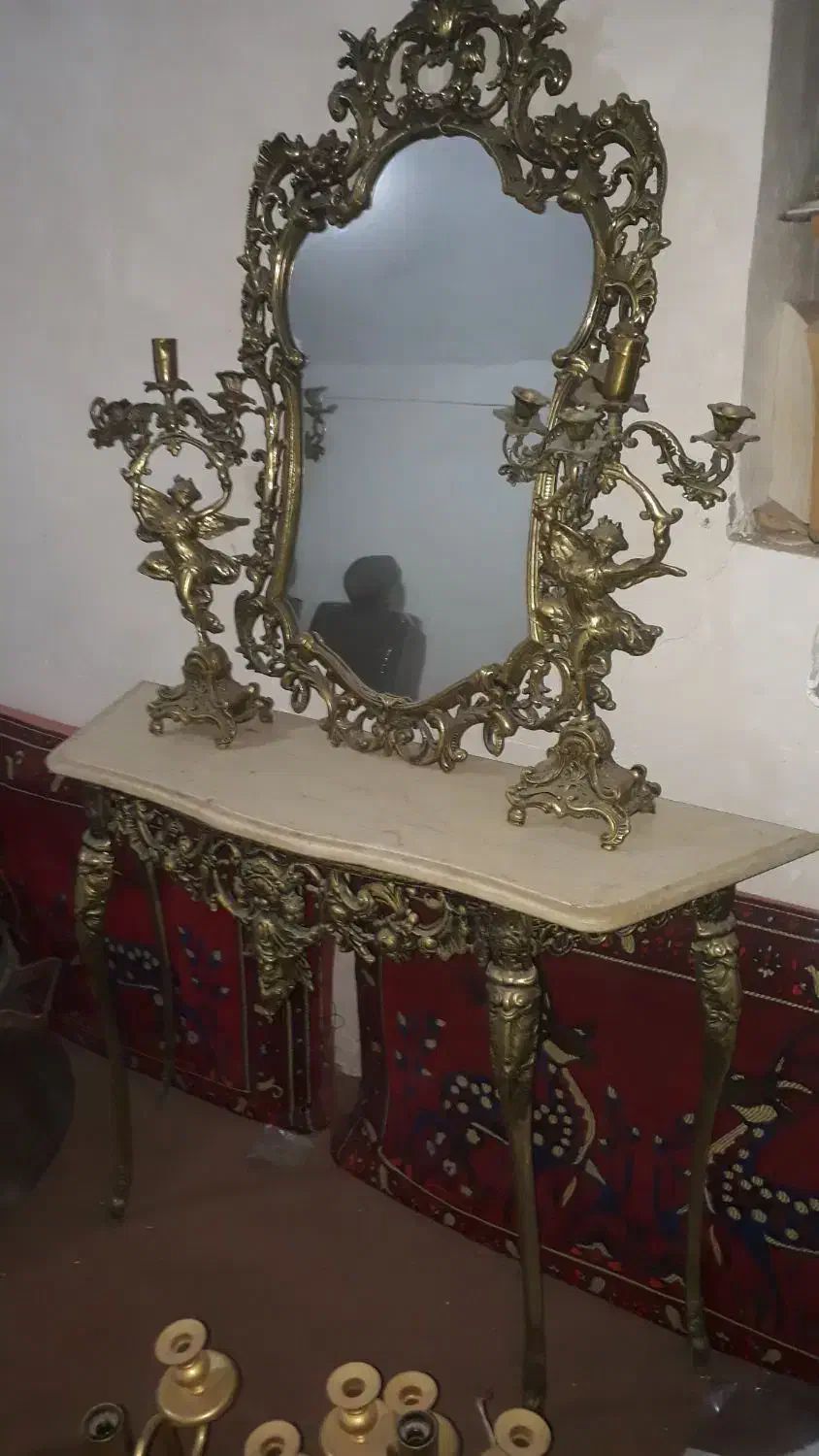 فروش دیگ وقابله مس وبرنج عتیقه قدیمی|کلکسیون اشیاء عتیقه|نیشابور, ناسیونال|دیوار