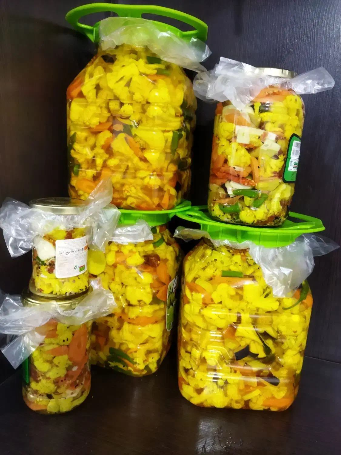 فروش ترشی خونگی|خوردنی و آشامیدنی|خورموج, |دیوار